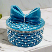 Bedazzled Resin Tiffany Boxes